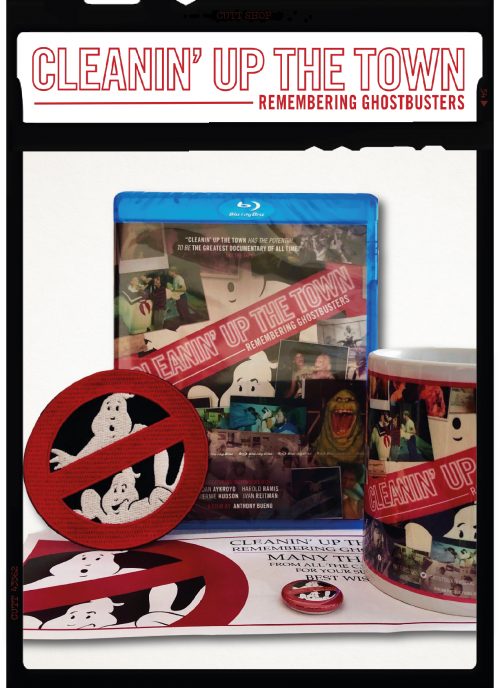 Cleanin Up The Town Remembering Ghostbusters BLU-RAY_PATCH_MUG