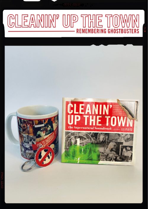 CLEANIN UP THE TOWN Remembering Ghostbusters MUG SOUNDTRACK KEYRING