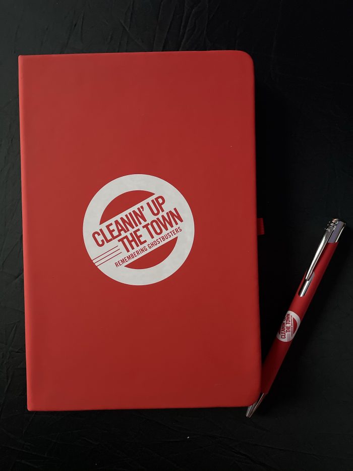 CLEANIN’ UP THE TOWN: Remembering Ghostbusters Mood® Notebook and Pen
