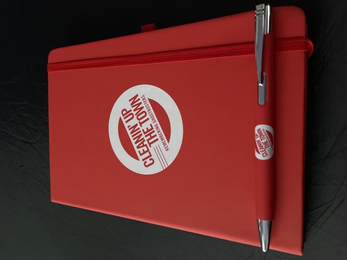 CLEANIN’ UP THE TOWN: Remembering Ghostbusters Mood® Collection Gift Box Pen and Notebook