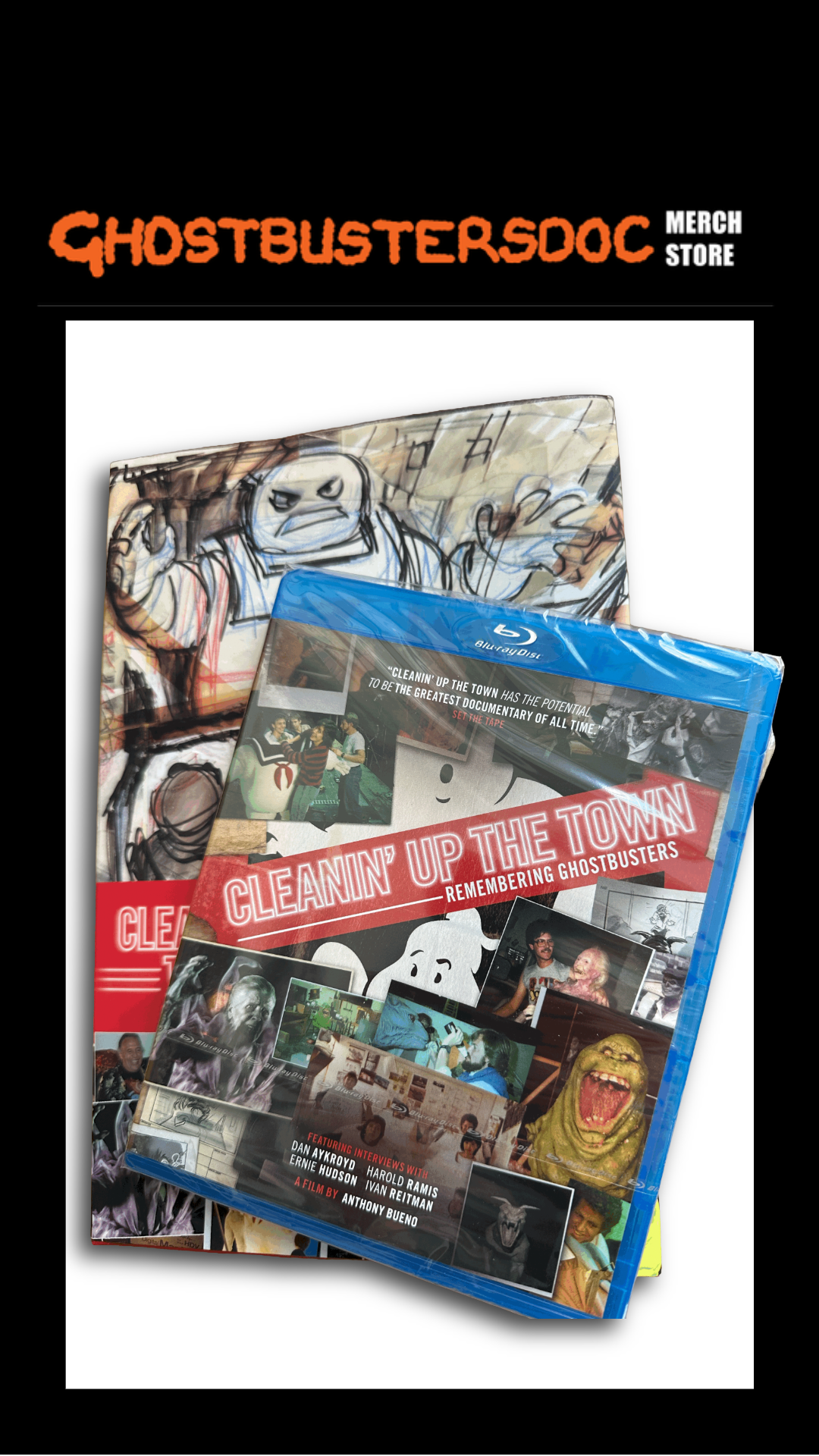 GhostbustersDoc Book & Blu-ray