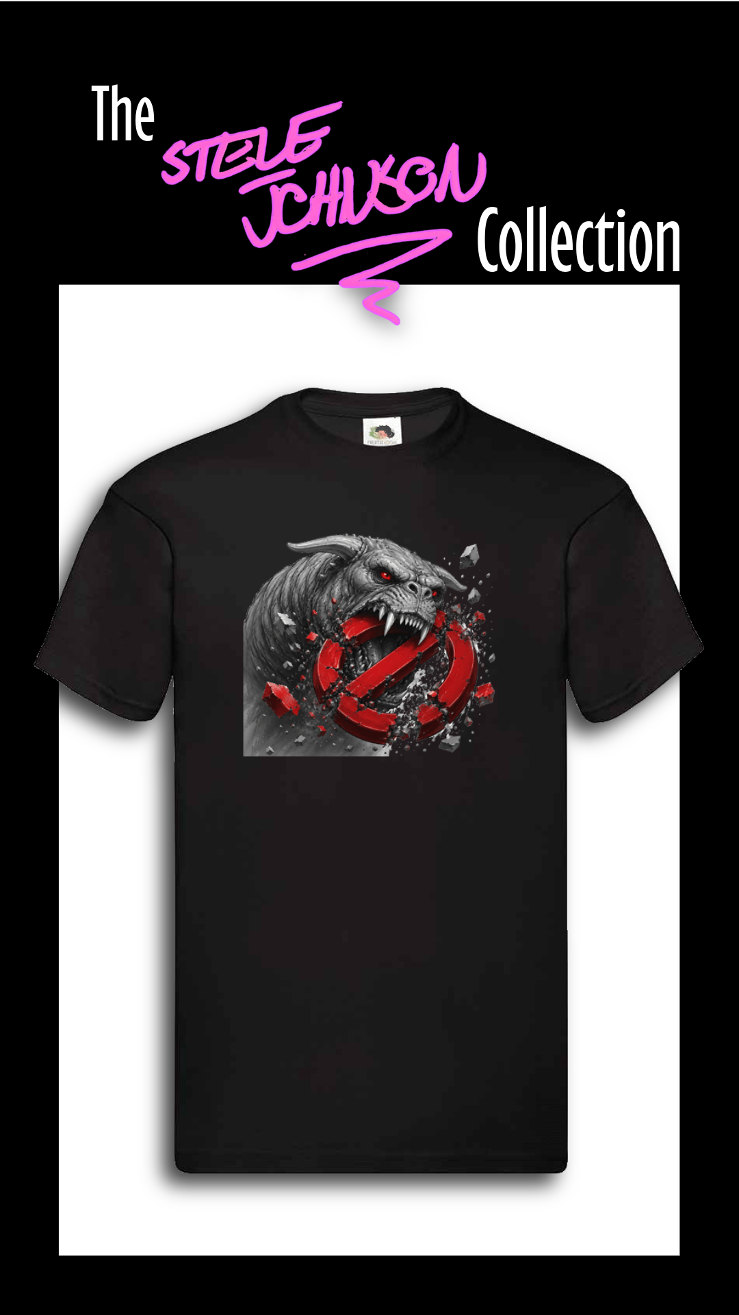 Steve Johnson Tees-7 Terror Dog-Ghostbusters